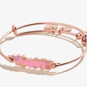 NWT Alex and Ani happy bracelet